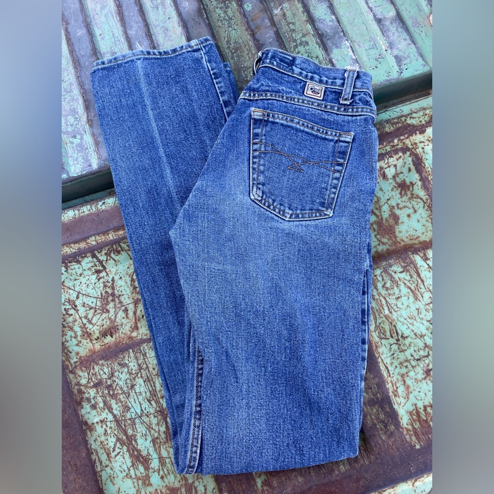 Cruel Girl Straight Leg Vintage Low Rise Jeans